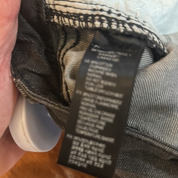 21 DENIM DISTRESSED GRAY WOMEN JEANS IN SIZE 25 - Picture 6 of 7